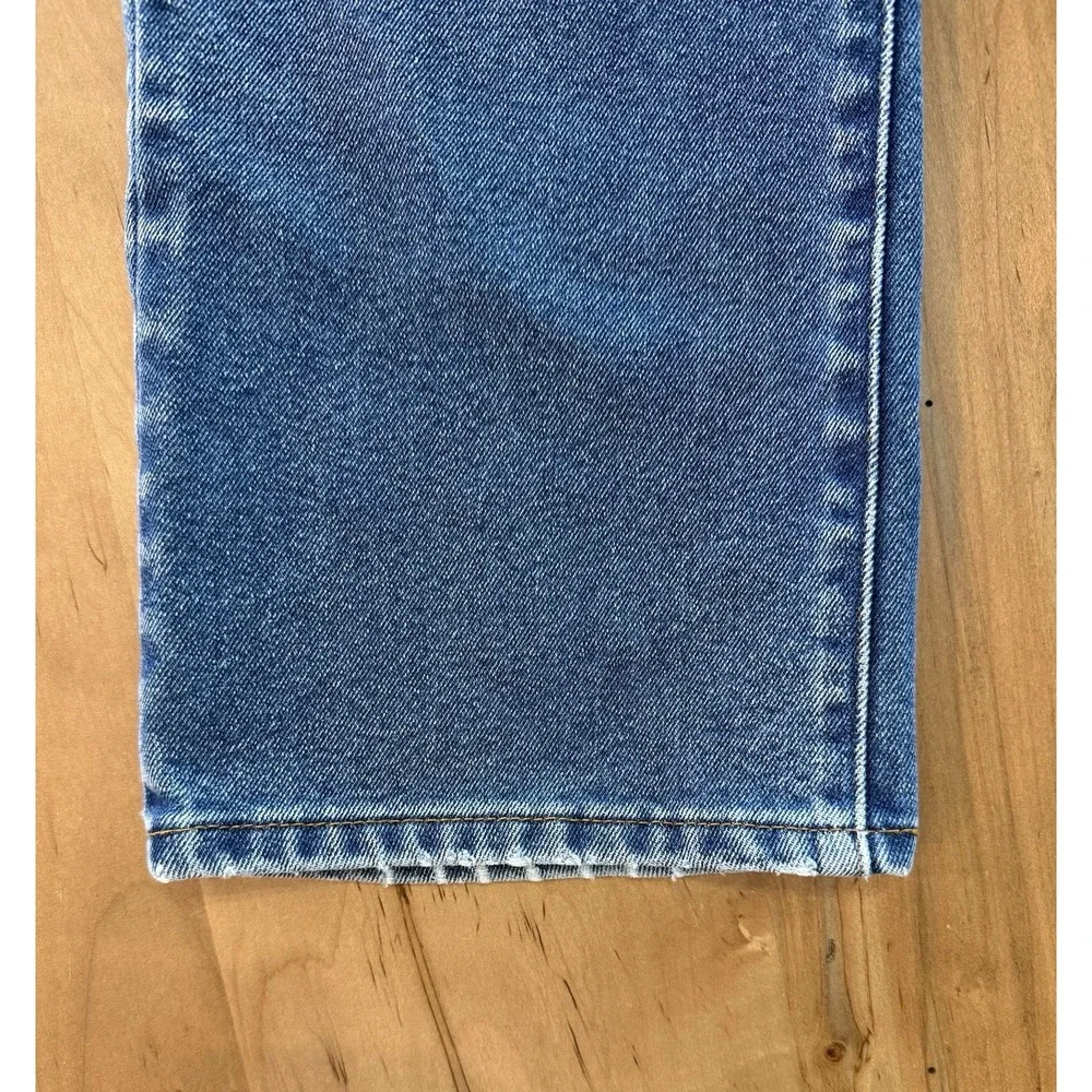 Levi's 517 Slim Bootcut Denim Blue Jeans Cotton Blend Men's 38x29 Farm Worn